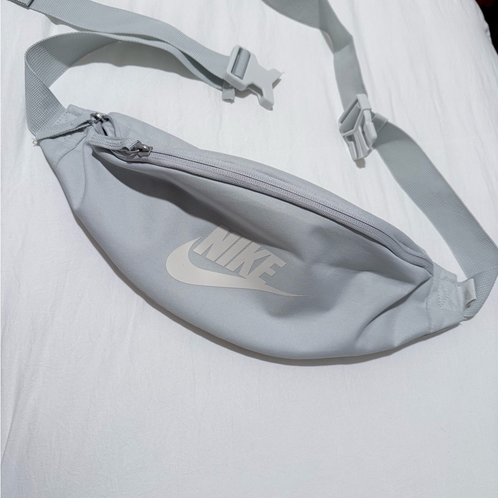 Nike Light Gray Belt Bag